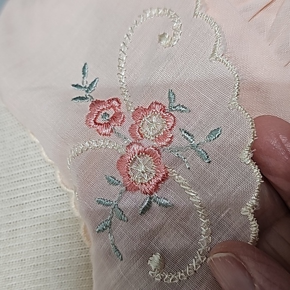 Katz vintage women's 2 pcs set night‎ wear. Light peach. Size medium. - Picture 9 of 16